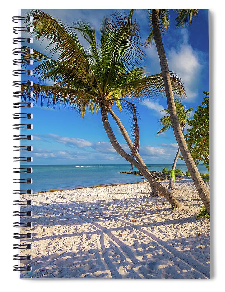 Key West Spiral Notebook featuring the photograph Key West Florida by Robert Bellomy