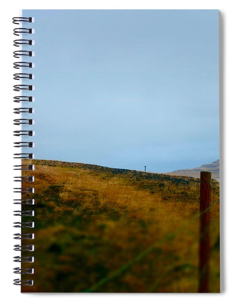 Kirkjufell Spiral Notebook featuring the photograph Kirkjufell Plains by Debra Banks