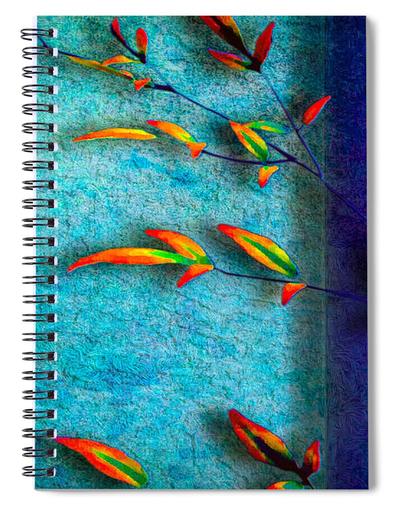 Photography Spiral Notebook featuring the photograph La Branche by Paul Wear