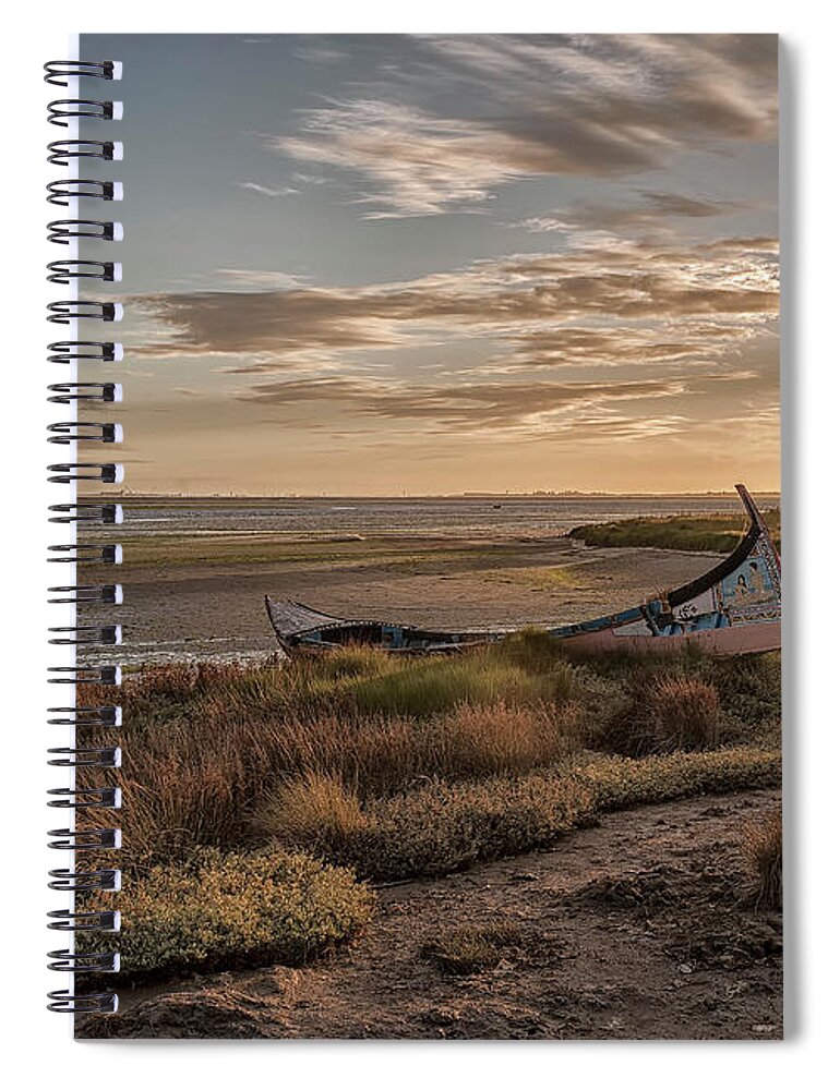 Tranquility Spiral Notebook featuring the photograph Lagoon by Abelc.
