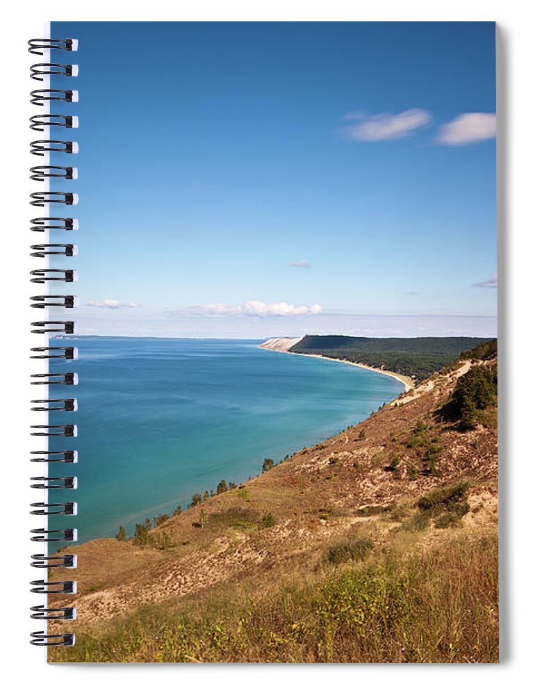 Lake Michigan Spiral Notebook featuring the photograph Lake Michigan by Rudy Malmquist