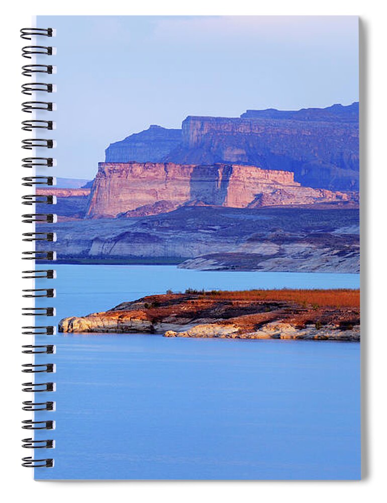 Scenics Spiral Notebook featuring the photograph Lake Powell by Ericfoltz