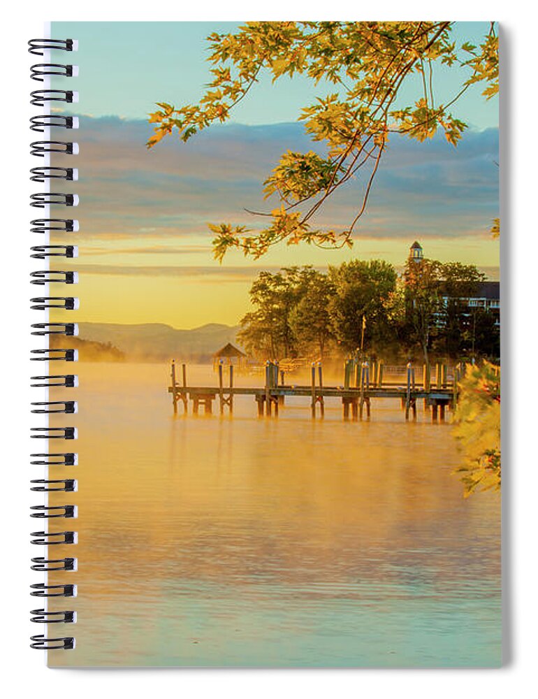 Lake Winnipesaukee Spiral Notebook featuring the photograph Lake Winnipesaukee by Trevor Slauenwhite