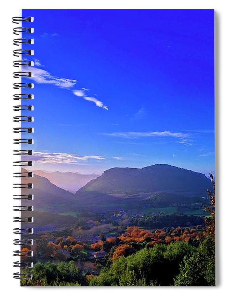 Scenics Spiral Notebook featuring the photograph Landscape by Fcremona
