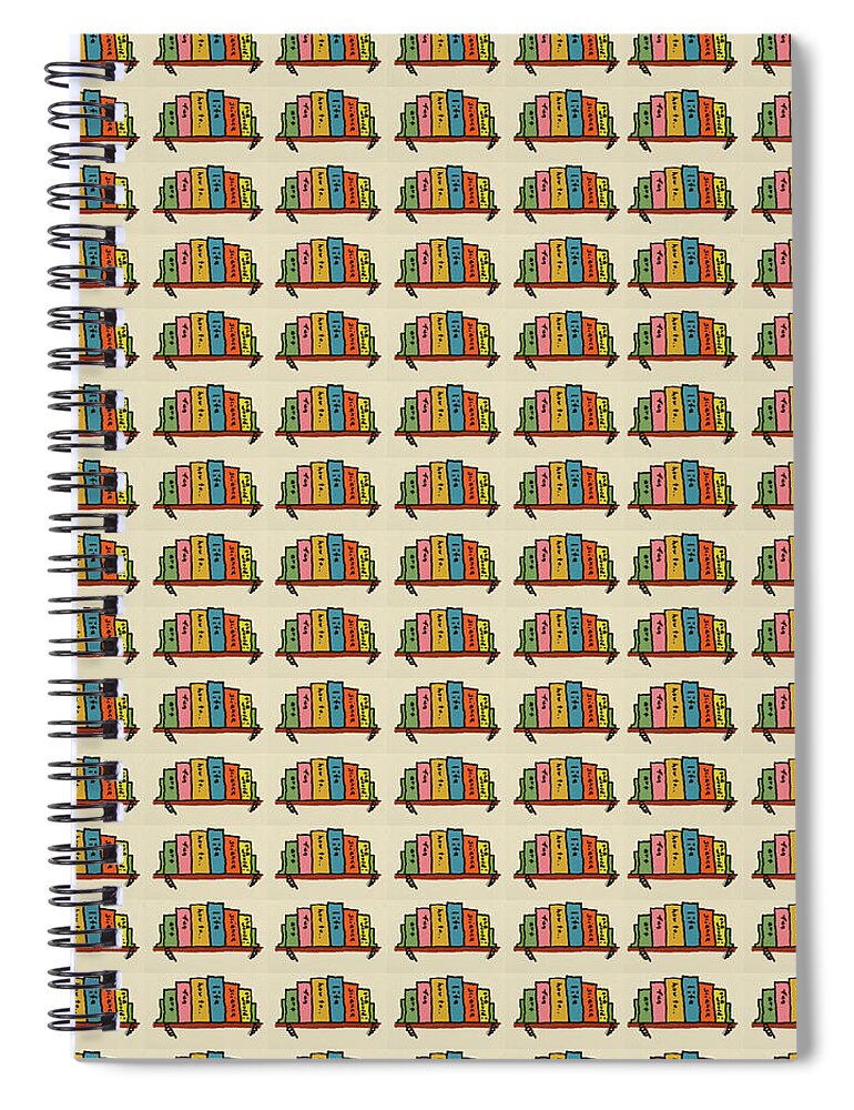 Books Spiral Notebook featuring the photograph Library by Ashley Rice