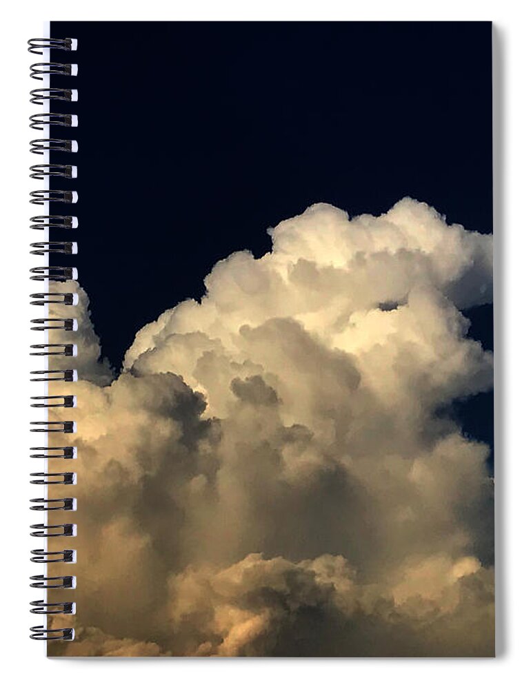Art Spiral Notebook featuring the photograph Life and Nothing But by Jeff Iverson