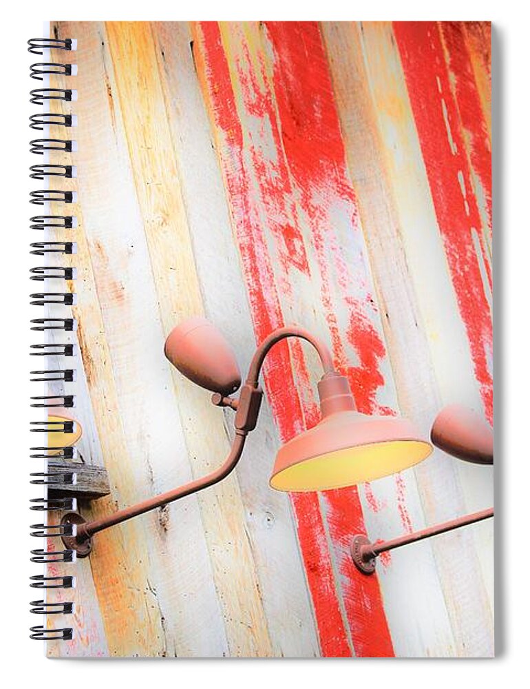 Building Spiral Notebook featuring the photograph Light my Side by Merle Grenz