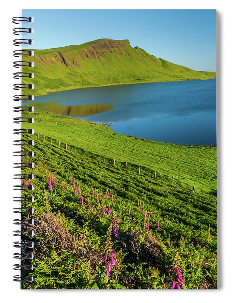 Britain Spiral Notebook featuring the photograph Loch Mor, Glendale, Skye by David Ross