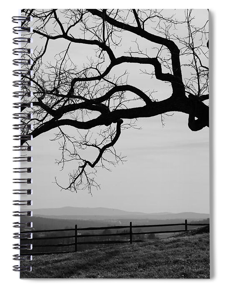 Jane Ford Spiral Notebook featuring the photograph Longing for Spring by Jane Ford