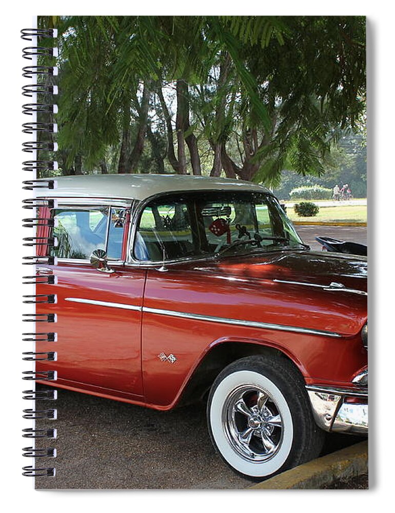 Cuba Spiral Notebook featuring the photograph Lost in TIme by Ruth Kamenev