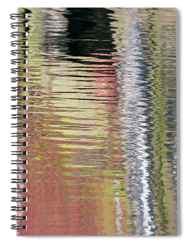 Abstract Spiral Notebook featuring the photograph Lost in Your Eyes by Robert Potts