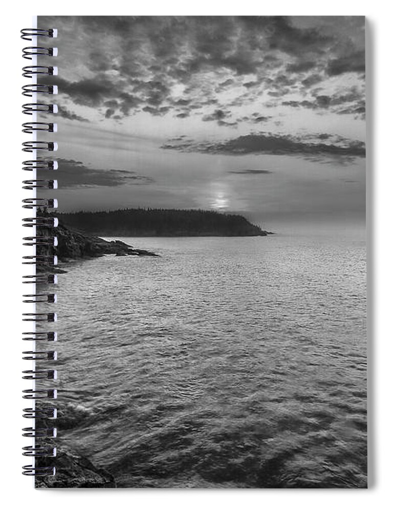 Maine Spiral Notebook featuring the photograph Maine is Gorgeous by Juergen Roth