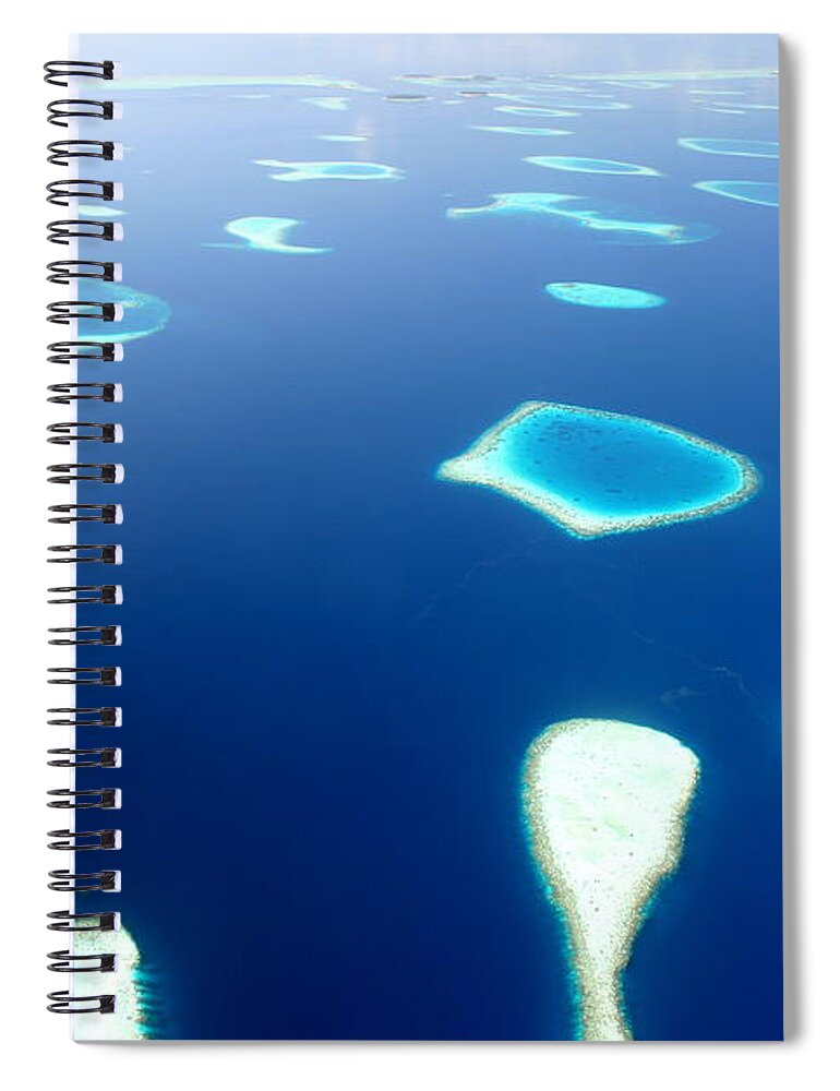 Tranquility Spiral Notebook featuring the photograph Maldives The Floating Nation by Mohamed Shareef