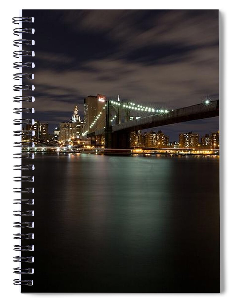 Built Structure Spiral Notebook featuring the photograph Manhattan by Welcome To My World