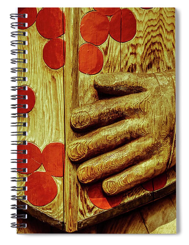Photography Spiral Notebook featuring the photograph Maternal love by Fei A