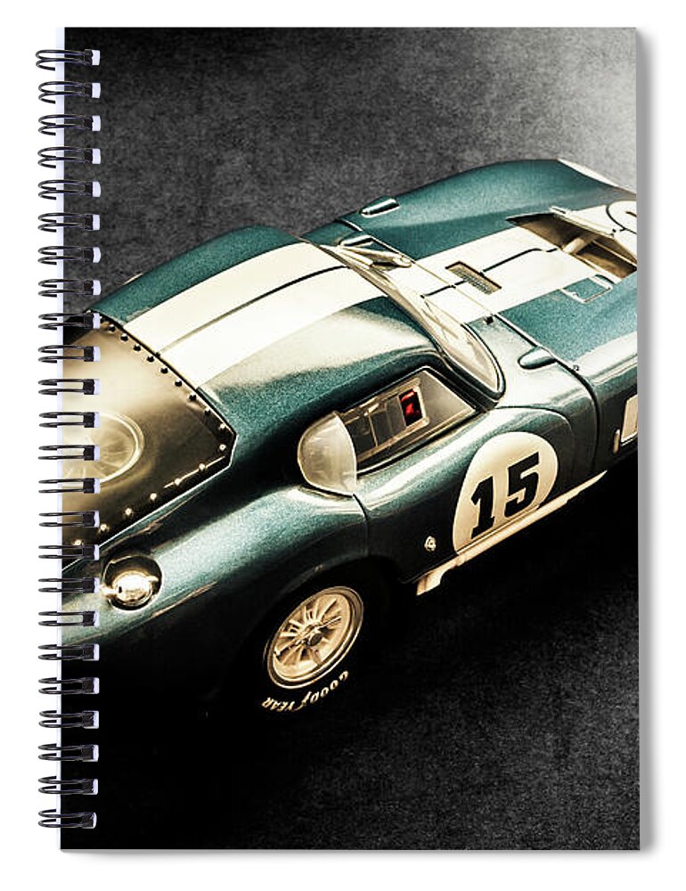 Vehicle Spiral Notebook featuring the photograph Midnight blue by Jorgo Photography
