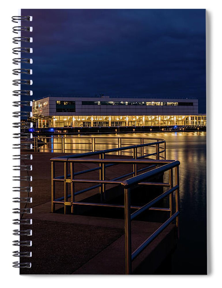 Milwaukee Spiral Notebook featuring the photograph Milwaukee Landmarks by James Meyer