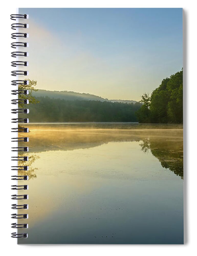 Kentucky Spiral Notebook featuring the photograph Morning Dreams by Michael Scott