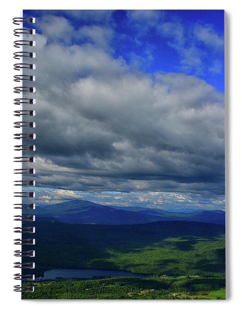 Mount Moosilauke From North Cube Spiral Notebook featuring the photograph Mount Moosilauke from North Cube by Raymond Salani III