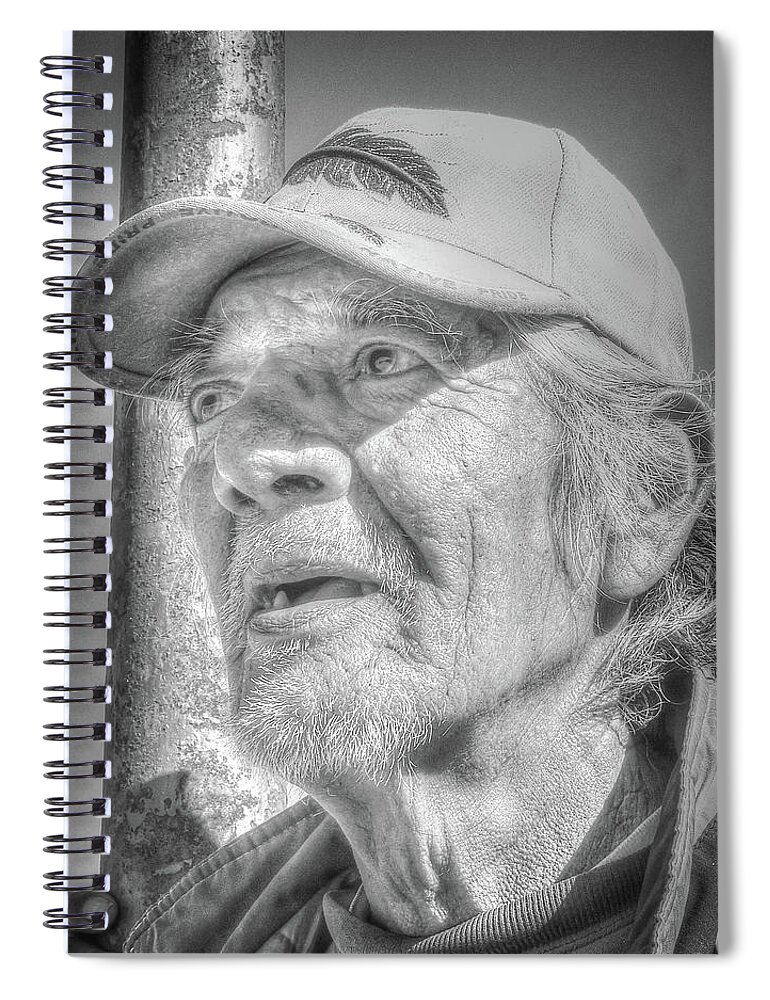 Homeless Spiral Notebook featuring the photograph Nativer Pride II by Al Griffin