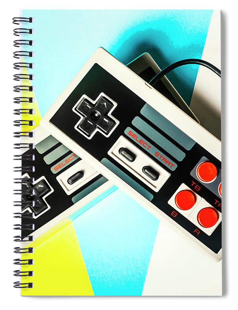Gaming Spiral Notebook featuring the photograph Nestalgia by Jorgo Photography