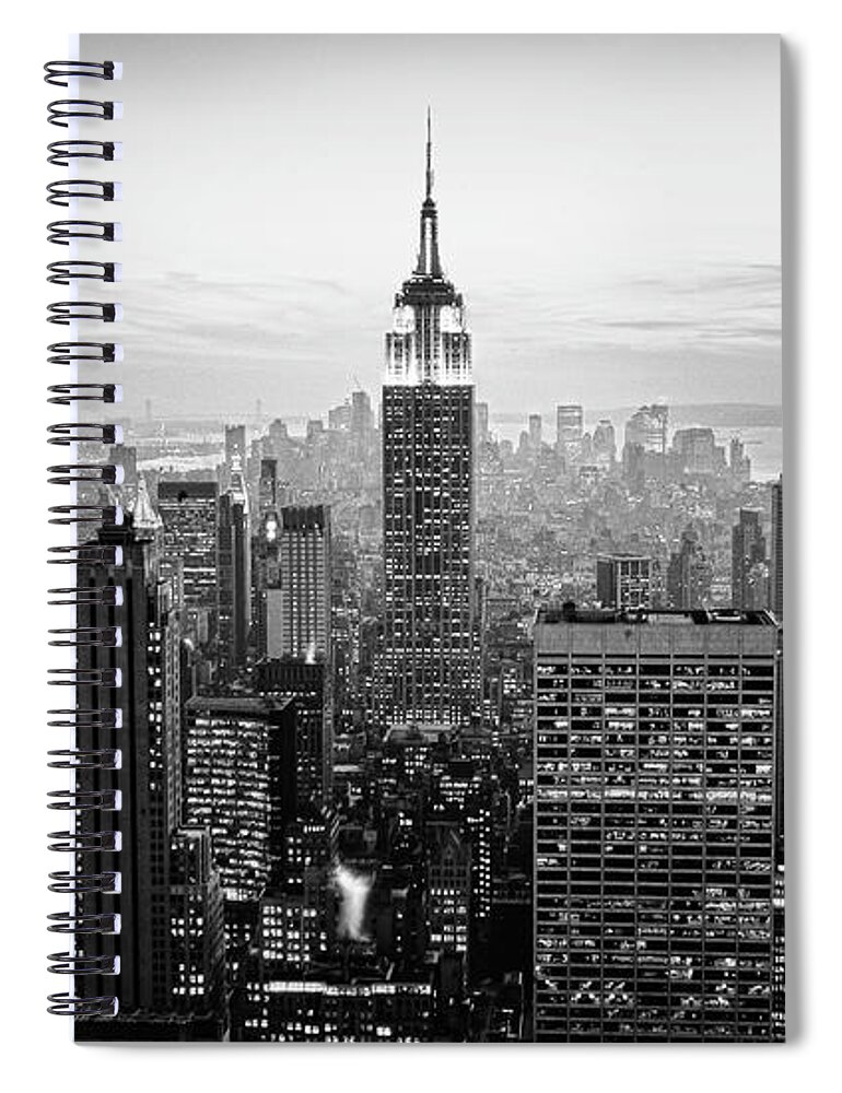 Outdoors Spiral Notebook featuring the photograph New York City by Randy Le'moine