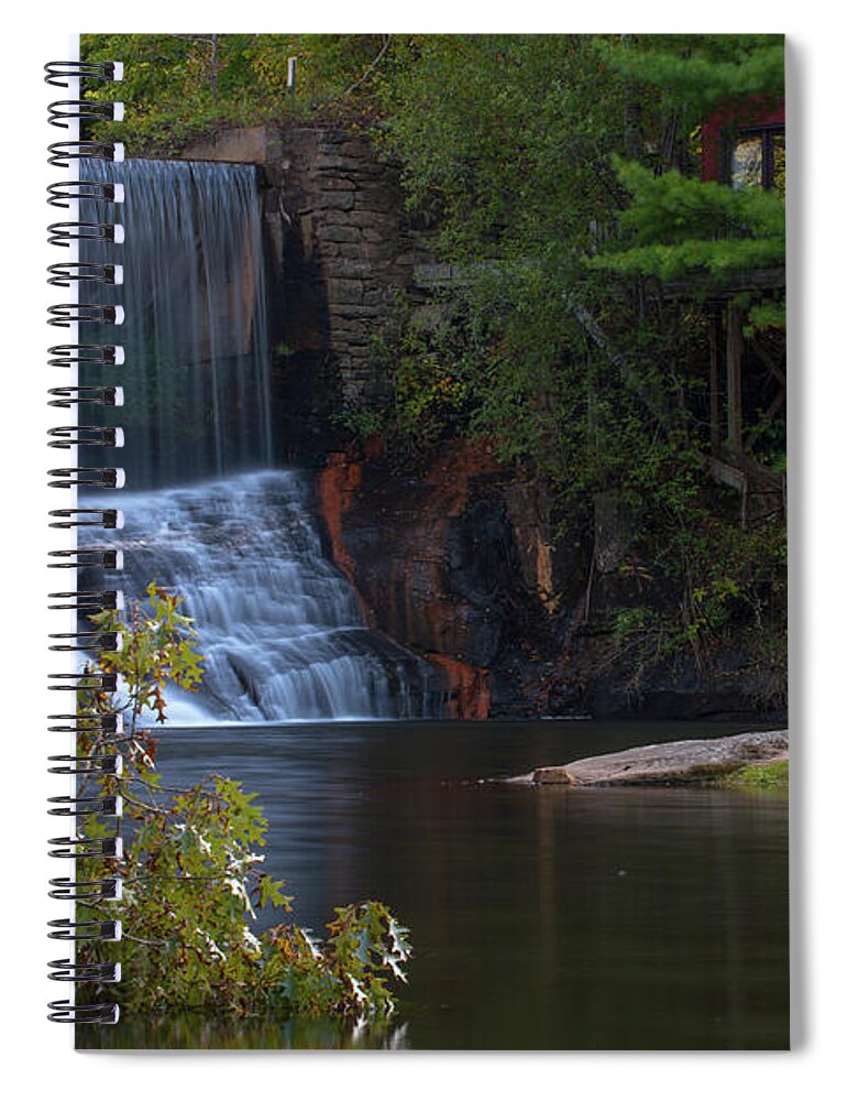 Water Spiral Notebook featuring the photograph North Carolina Water Sounds by Dale Powell