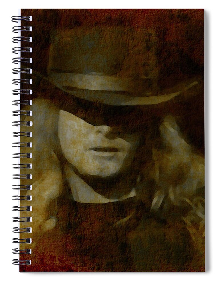 Ronnie Spiral Notebook featuring the photograph Nostalgic Ronnie by Billy Knight