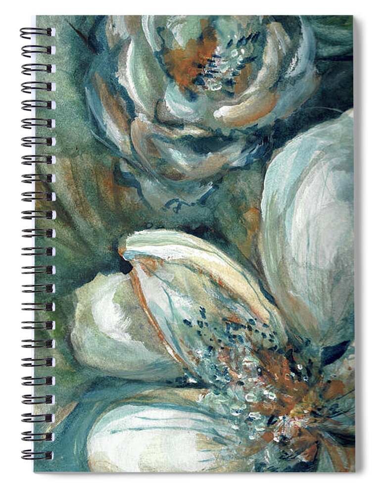 New Orleans Spiral Notebook featuring the painting Old Maggie by Francelle Theriot