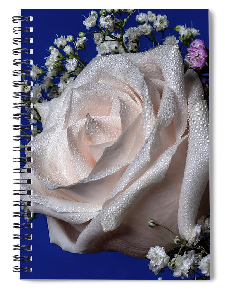 White Spiral Notebook featuring the photograph Opulence by Doug Norkum
