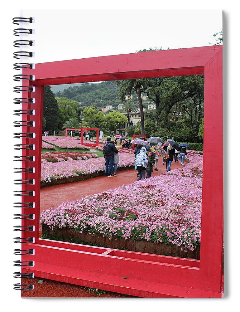 27 Spiral Notebook featuring the photograph Paint by Yohana Negusse