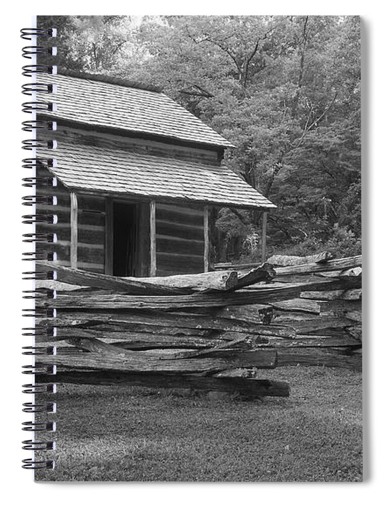 Cades Cove Spiral Notebook featuring the photograph Passing Through Time 2 by Mike Eingle
