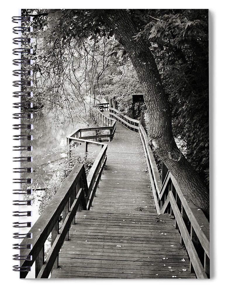 Path Spiral Notebook featuring the photograph Pathway by Michelle Wermuth