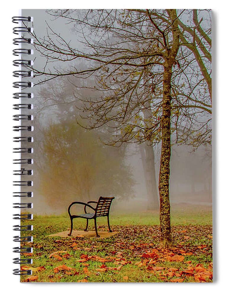 Concord Park Spiral Notebook featuring the photograph Peaceful Spirit by Marcy Wielfaert
