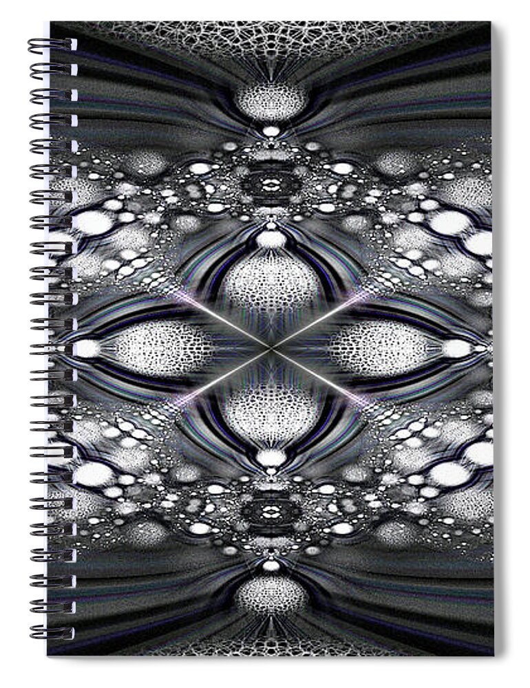 Peter Spiral Notebook featuring the digital art Peter by Missy Gainer