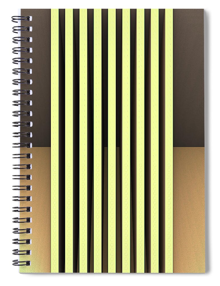 Pop Art Spiral Notebook featuring the digital art Pop Art by Bernie Sirelson
