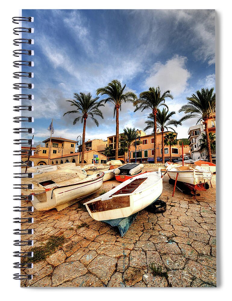 Tranquility Spiral Notebook featuring the photograph Port Andratx, Mallorca, Spain by Sergio Amiti