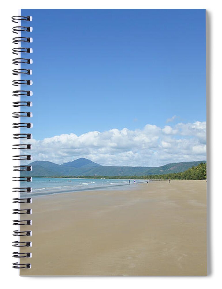 Tranquility Spiral Notebook featuring the photograph Port Douglas by Paul Boyden - Polimo