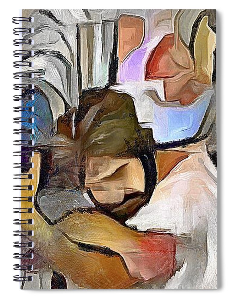 Christian Art Spiral Notebook featuring the painting Prodigal Son by Wayne Pascall