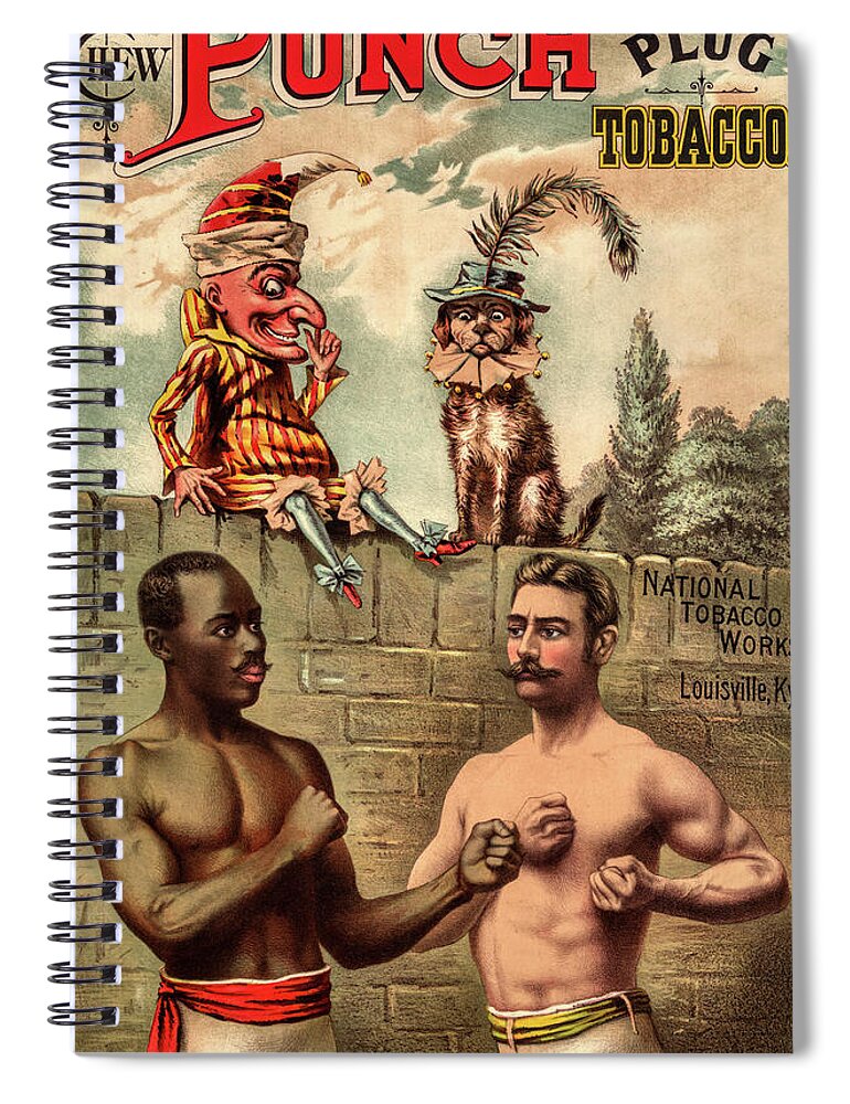 David Letts Spiral Notebook featuring the photograph Punch Plug Tobacco by David Letts