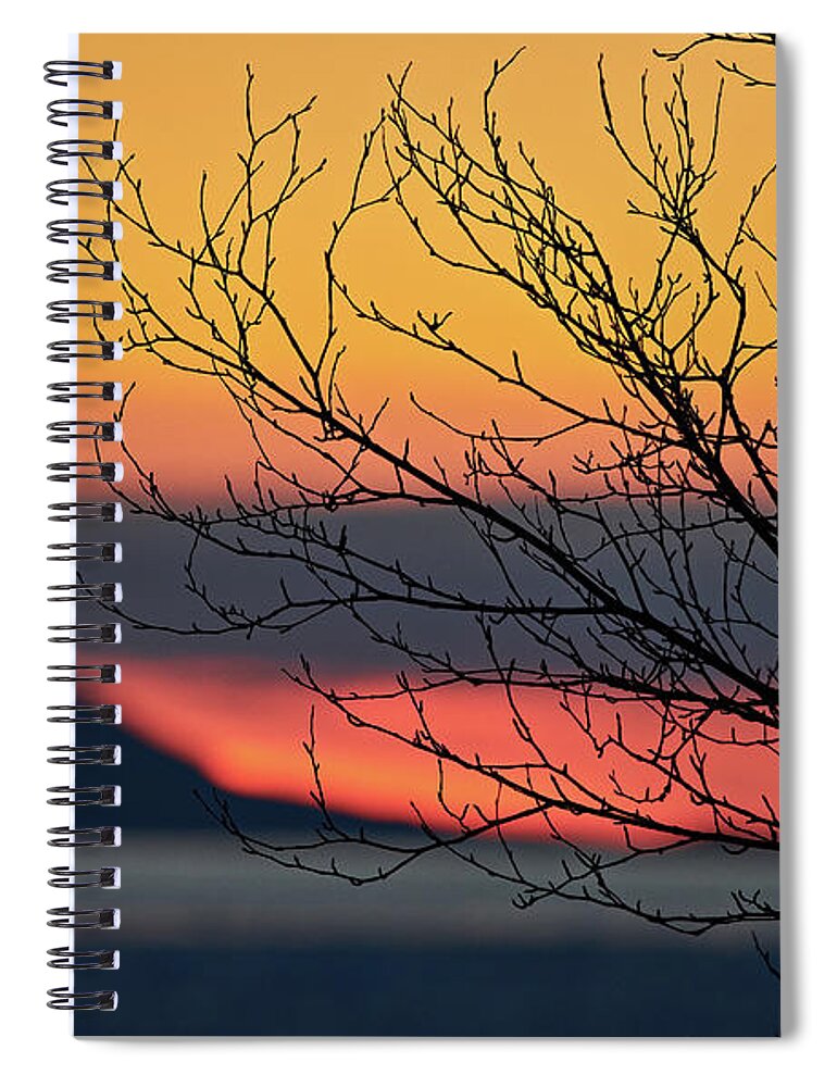 Lake Superior Spiral Notebook featuring the photograph Reach for the Sky by Doug Gibbons
