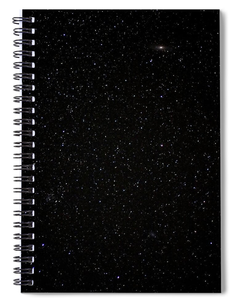 Long Spiral Notebook featuring the photograph Real Night Sky by Aarstudio