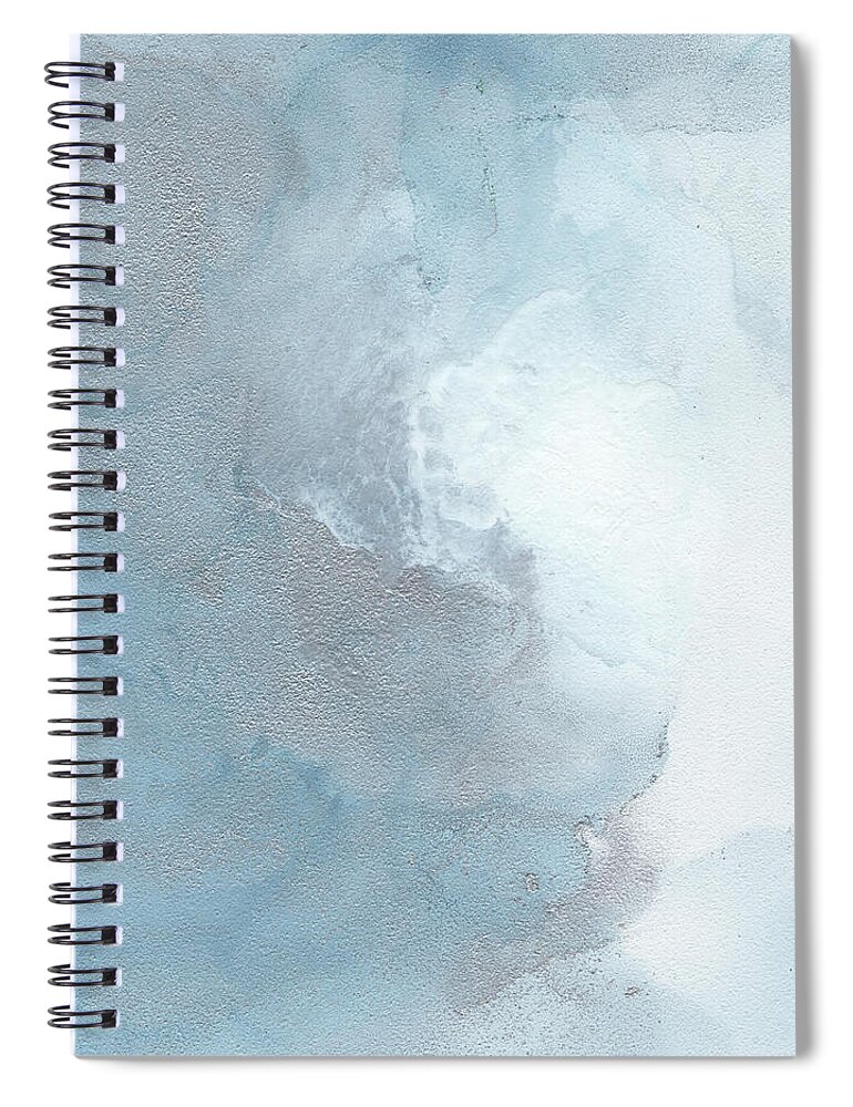 Abstract Spiral Notebook featuring the painting Rekindled by Jai Johnson