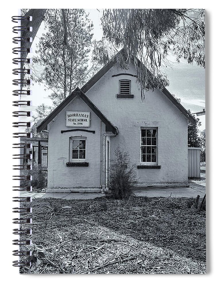 School Spiral Notebook featuring the photograph Remember the Days by Linda Lees