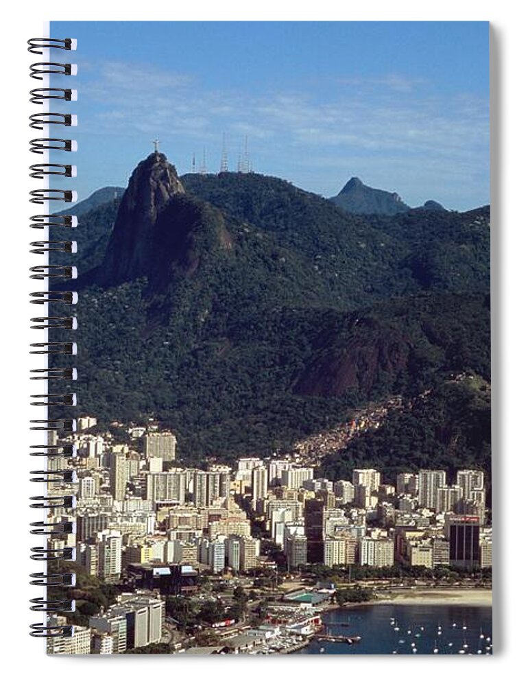 Tranquility Spiral Notebook featuring the photograph Rio De Janeiro by Copyright Krzysztof Kryza
