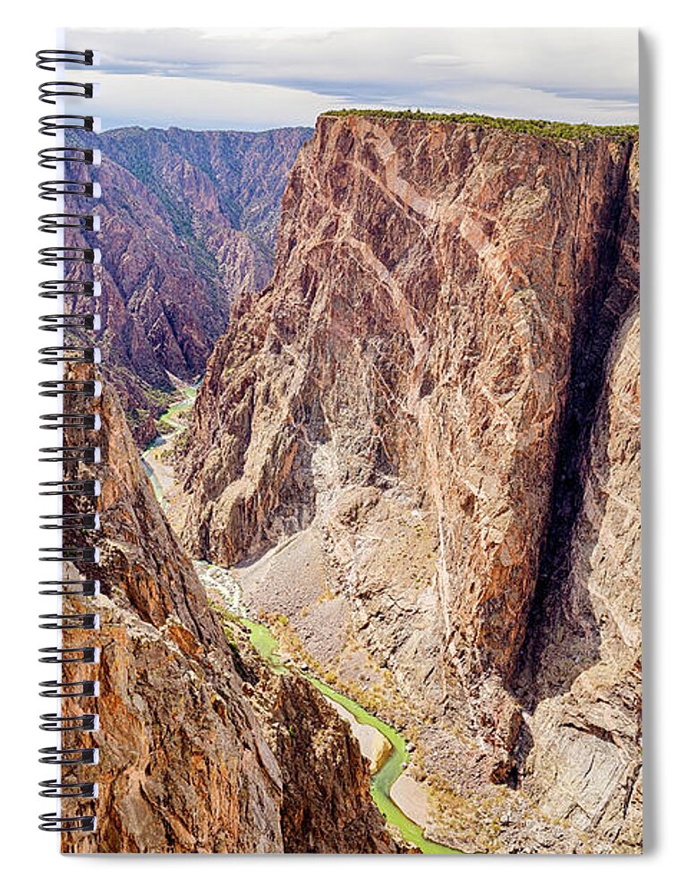 Colorado Spiral Notebook featuring the photograph Rivers of Time by Eric Glaser