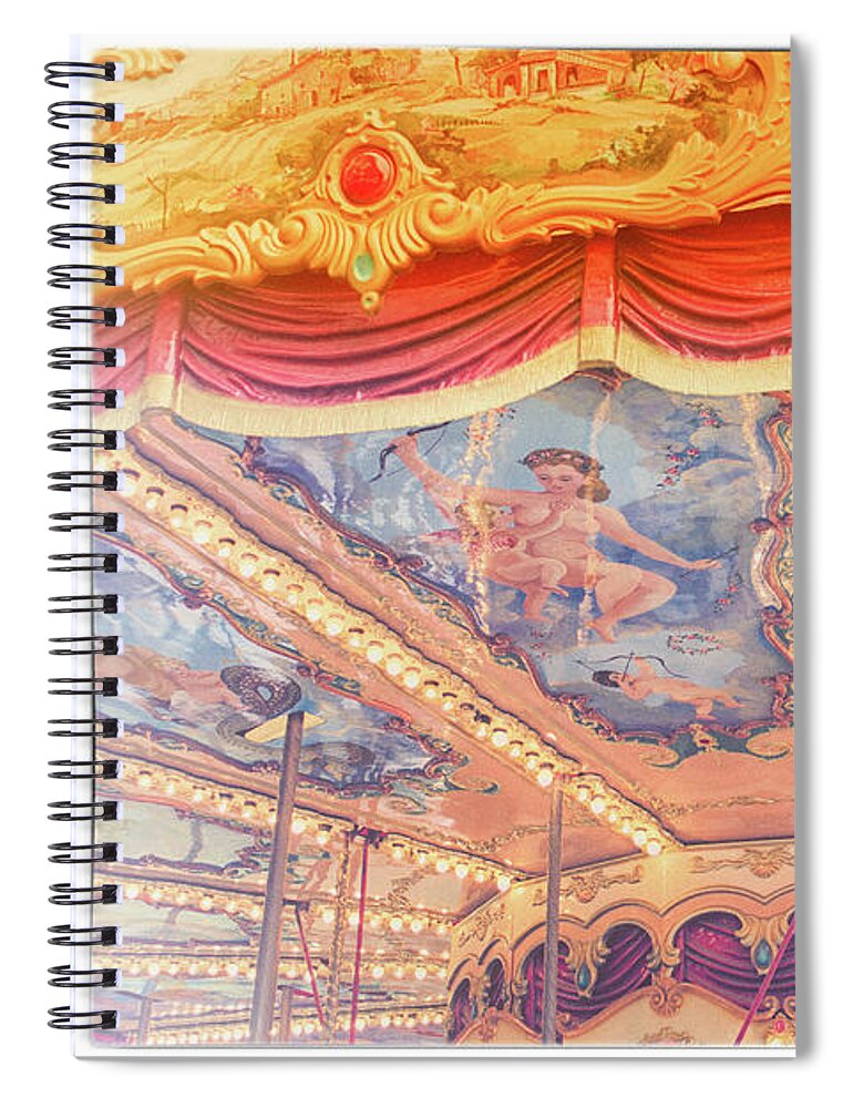 Carrousel Spiral Notebook featuring the photograph Rome 2 by Becqi Sherman