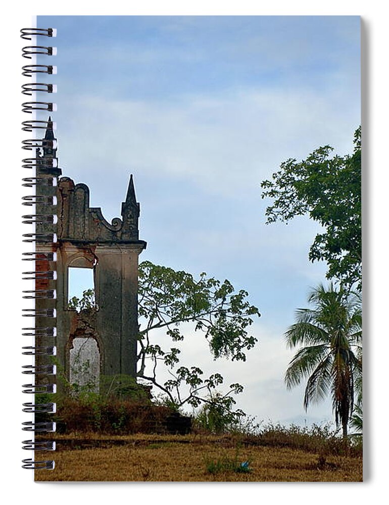 Tranquility Spiral Notebook featuring the photograph Ruins by Ricardo Torres