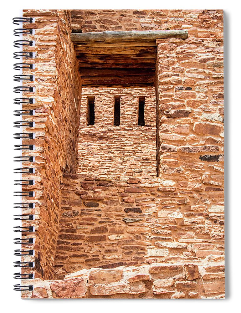 Missions Spiral Notebook featuring the photograph Salinas Missions, New Mexico by Segura Shaw Photography