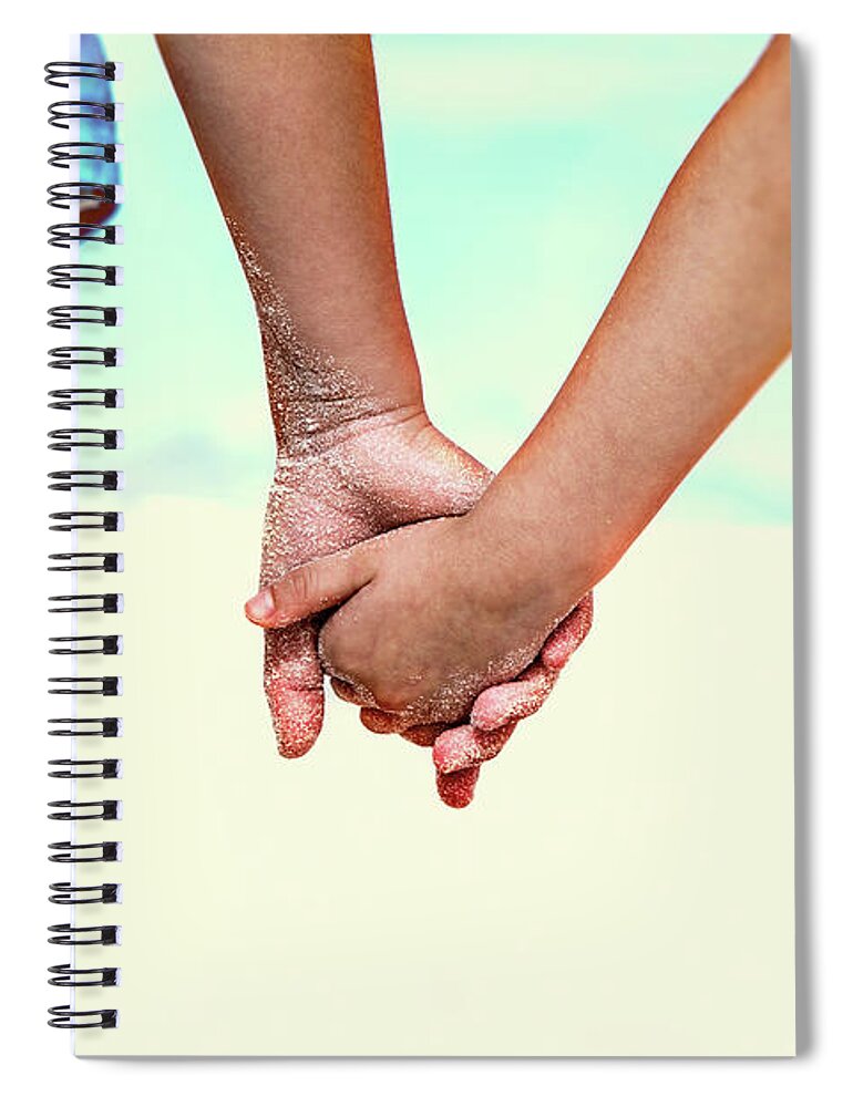 Children Spiral Notebook featuring the photograph Sandy Napa by Bill Chizek